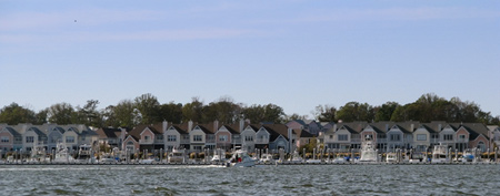 Pines Point Marina from the water
